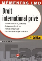 Mementos. Droit International Prive. 4e
