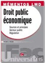 Mementos Droit Public Economique