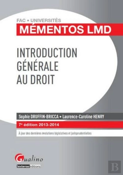 Bertrand.pt - Mementos - Introduction Generale Au Droit, 7eme Edition