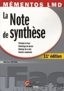 Bertrand.pt - Mementos. La Note De Synthese. 11e Editi