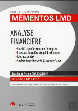 Bertrand.pt - Mementos Lmd - Analyse Financiere 2016-2017, 13eme Ed.