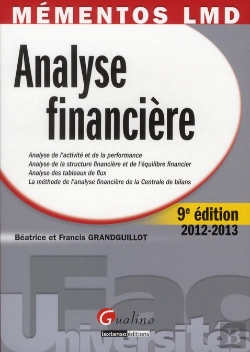 Bertrand.pt - Mementos Lmd -Analyse Financiere,9eme Edition 2012-2013