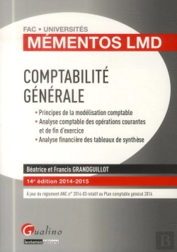 Bertrand.pt - Mementos Lmd - Comptabilite Generale 2014-2015, 14eme Edition