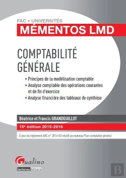 Bertrand.pt - Mementos Lmd - Comptabilite Generale 2015-2016, 15eme Ed.