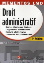 Mementos Lmd. Droit Administratif. 6e Edition