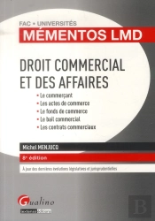 Mementos Lmd Droit Commercial Et Des Affaires, 8eme Edition