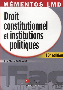 Bertrand.pt - Mementos Lmd - Droit Constitutionnel Et