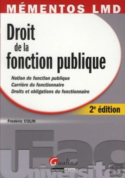 Bertrand.pt - Mementos Lmd-Droit De La Fonction Publique,2eme Edition