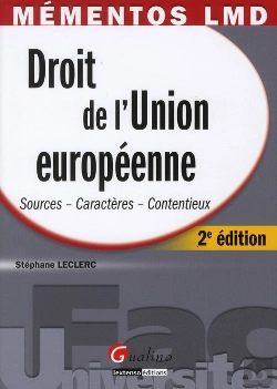 Bertrand.pt - Mementos Lmd-Droit De L'Union Europeenne,2eme Edition
