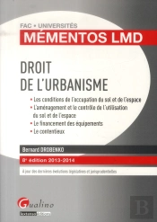 Mementos Lmd Droit De L'Urbanisme, 7eme Edition