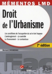 Mementos Lmd- Droit De L'Urbanisme,7eme Edition