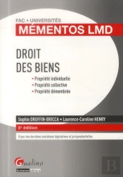 Mementos Lmd Droit Des Biens, 5eme Edition