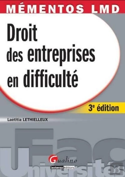 Bertrand.pt - Mementos Lmd-Droit Des Entreprises En Difficultes,3eme Edition