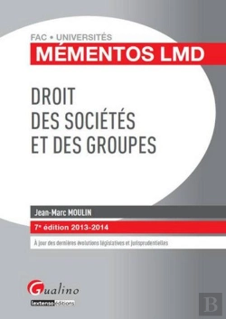 Bertrand.pt - Mementos Lmd - Droit Des Societes, 7eme Edition