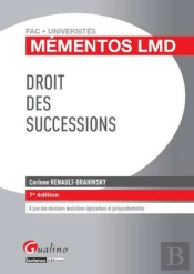 Mementos Lmd Droit Des Successions, 7eme Edition