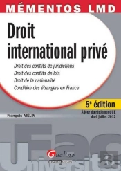 Mementos Lmd - Droit International Prive, 5eme Edition