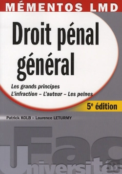 Bertrand.pt - Mementos Lmd. Droit Penal General. 5e Edition