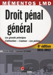 Mementos Lmd-Droit Penal General,6eme Edition