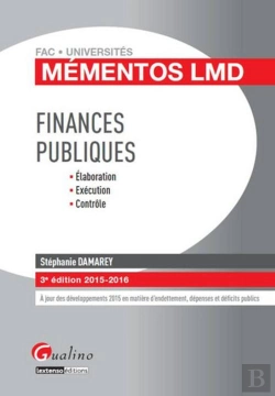 Bertrand.pt - Mementos Lmd - Finances Publiques 2015-2016, 3eme Ed.
