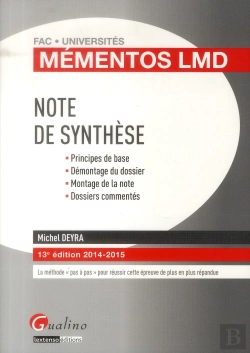 Bertrand.pt - Mementos Lmd - La Note De Synthese, 13eme Edition