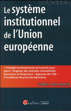 Bertrand.pt - Mementos Lmd - Les Institutions De L'Union Europeenne 2014-2015