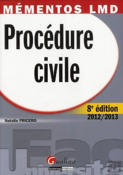 Bertrand.pt - Mementos Lmd - Procedure Civile, 8eme Edition
