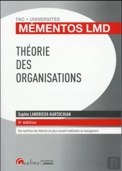 Bertrand.pt - Mementos Lmd - Theorie Des Organisations, 3eme Ed.