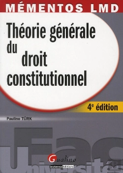 Bertrand.pt - Mementos Lmd- Theorie Du Droit Constitutionnel,4eme Edition