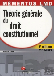 Mementos Lmd-Theorie Generale Du Droit Constitutionnel - 5e Edition