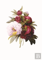 Memo Block: Redoute Peony