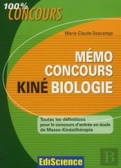 Memo Concours Kine Biologie - Toutes Les Definitions