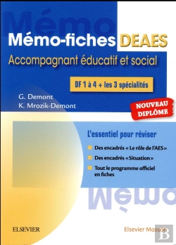 Bertrand.pt - Memo-Fiches ; Deaes ; Diplôme D'Etat D'Accompagnant Éducatif Et Social