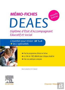 Bertrand.pt - Memo-Fiches Deaes - Diplome D'Etat D'Accompagnant Educatif Et Social