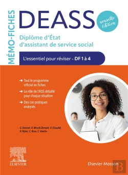 Bertrand.pt - Mémo-Fiches : Deass : Diplôme D'État D'Assistant De Service Social : L'Essentiel Pour Réviser - Df1 À 4