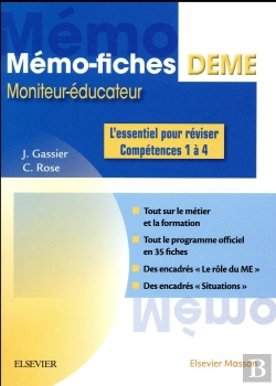 Bertrand.pt - Memo Fiches Deme Diplome D'Etat Moniteur Educateur