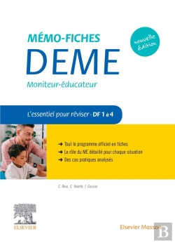 Bertrand.pt - Mémo-Fiches : Deme. Moniteur-Éducateur ; L'Essentiel Pour Réviser ; Df 1 À 4 (2e Édition)