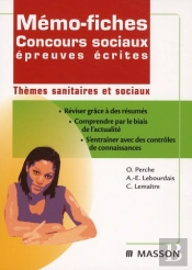 Mémo-Fiches ; Thèmes Sanitaires Et Sociaux ; Concours Sociaux ; Épreuve Écrite