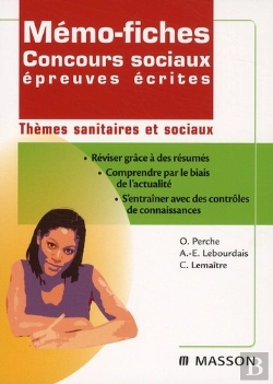 Bertrand.pt - Mémo-Fiches ; Thèmes Sanitaires Et Sociaux ; Concours Sociaux ; Épreuve Écrite