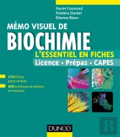 Mémo Visuel De Biochimie ; L'Essentiel En Fiches Et En Couleurs