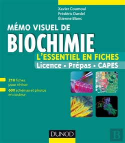 Bertrand.pt - Mémo Visuel De Biochimie ; L'Essentiel En Fiches Et En Couleurs
