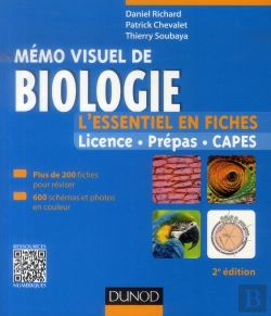 Bertrand.pt - Mémo-Visuel De Biologie ; L'Essentiel En Fiches (2e Édition)