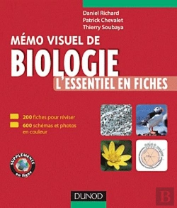 Bertrand.pt - Memo Visuel De Biologie - L'Essentiel En Fiches Et En Couleur