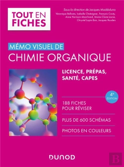 Bertrand.pt - Mémo Visuel De Chimie Organique (4e Édition)