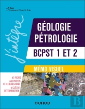 Mémo Visuel De Géologie-Pétrologie Bcpst 1 Et 2 - 4e Éd.