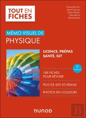 Mémo Visuel De Physique ; L'Essentiel En Fiches (3e Édition)