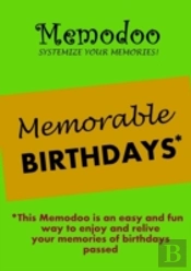 Memodoo Memorable Birthdays