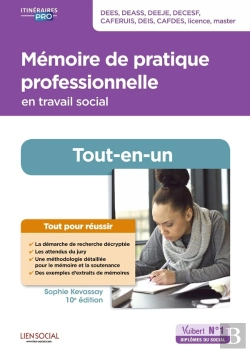 Bertrand.pt - Mémoire De Pratique Professionnelle En Travail Social : Tout-En-Un ; Dess, Deass, Deeje, Decesf, Caf (10e Édition)