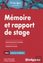Memoire Ou Rapport De Stage