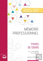 Mémoire Professionnel : Ue 7 Du Dscg