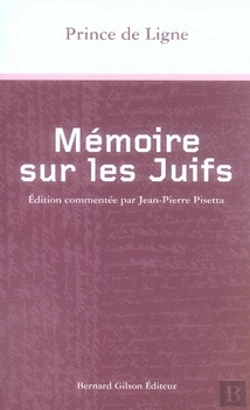 Bertrand.pt - Mémoire Sur Les Juifs